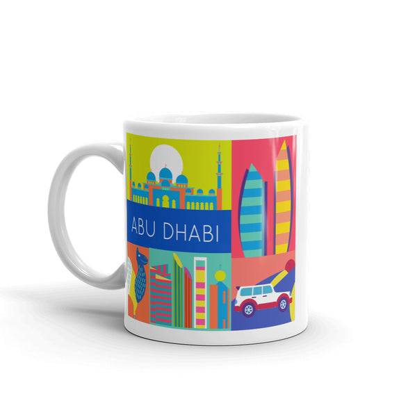 Abu Dhabi High Quality 10oz Coffee Tea Mug #10679