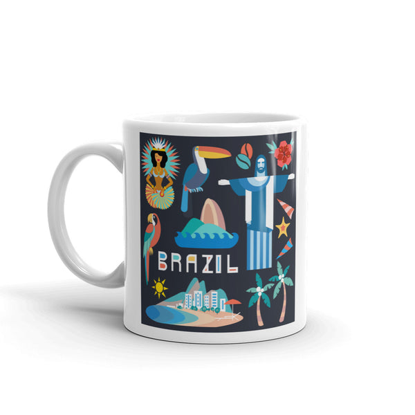 Brazil High Quality 10oz Coffee Tea Mug #10730