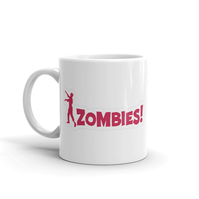 Zombie Warning Sign Walking Dead High Quality 10oz Coffee Tea Mug
