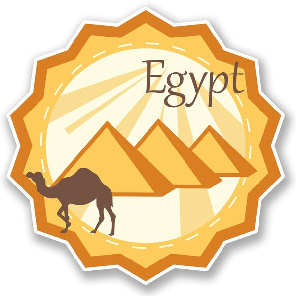 2 x Egypt Vinyl Sticker #4691