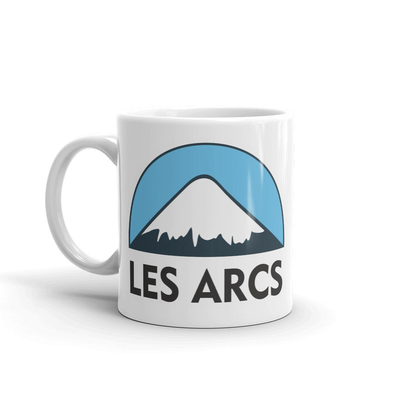 Les Arcs Ski Snowboard High Quality 10oz Coffee Tea Mug