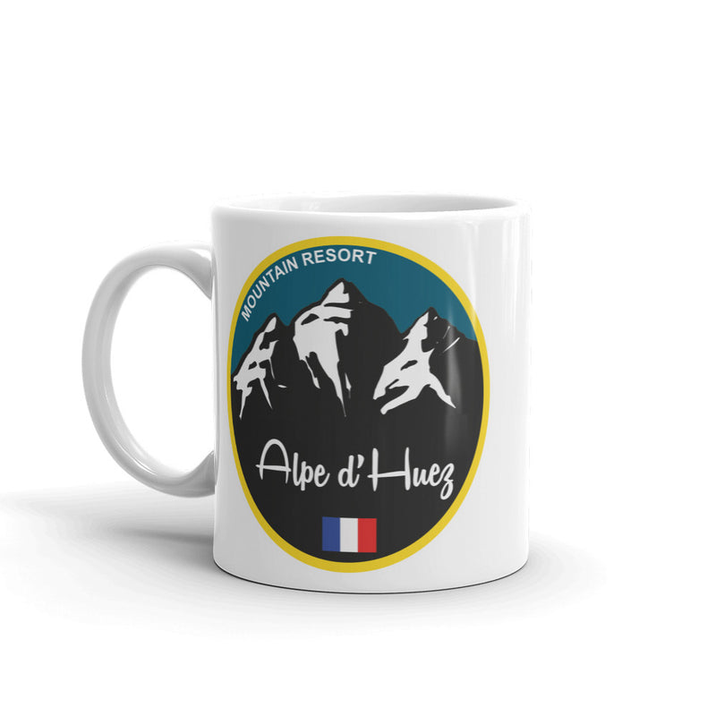 Alpe d'Huez Ski Snowboard High Quality 10oz Coffee Tea Mug