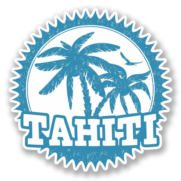 2 x Tahiti Vinyl Sticker #5541