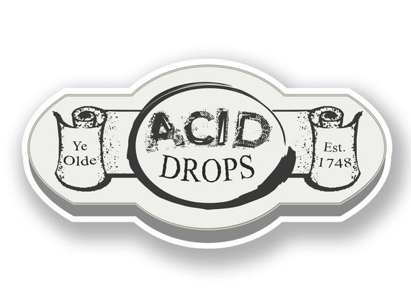 2 x Acid Drops Halloween Vinyl Sticker #7022
