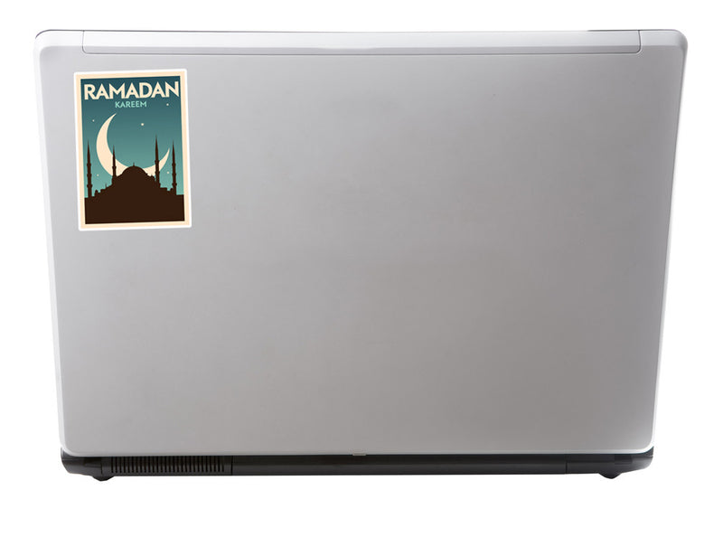 2 x Ramadan Kareem Vinyl Stickers Travel Luggage