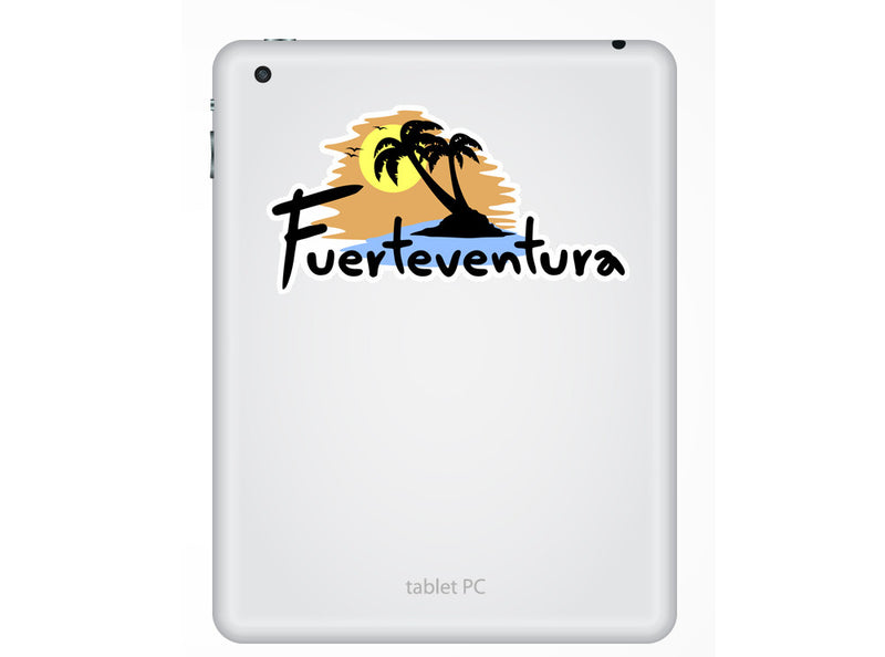 2 x Fuerteventura Vinyl Stickers Travel Luggage