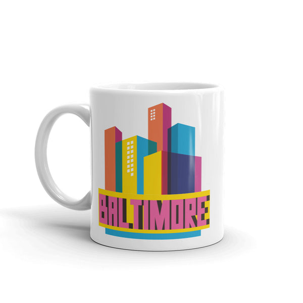 Baltimore Skyline High Quality 10oz Coffee Tea Mug #10327