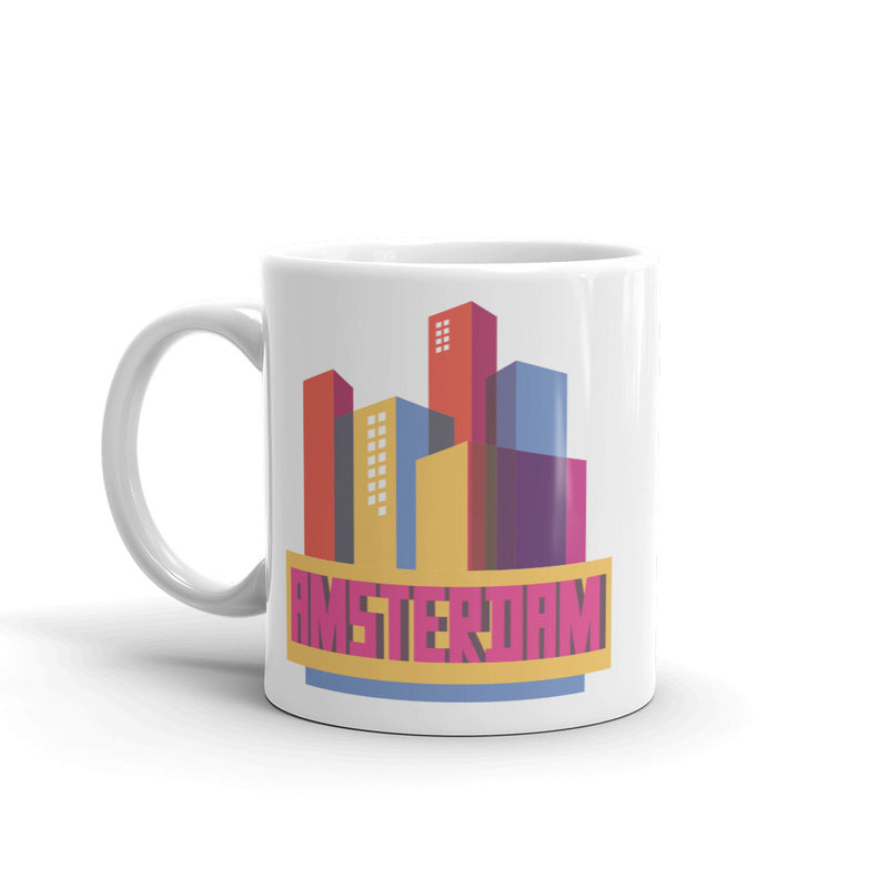 Ansterdam Skyline High Quality 10oz Coffee Tea Mug