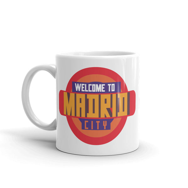 Welcome to Madrid High Quality 10oz Coffee Tea Mug #10336