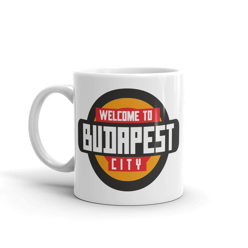 Welcome to Budapest High Quality 10oz Coffee Tea Mug