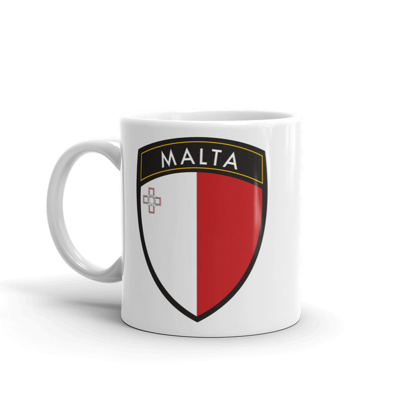 Malta Badge High Quality 10oz Coffee Tea Mug