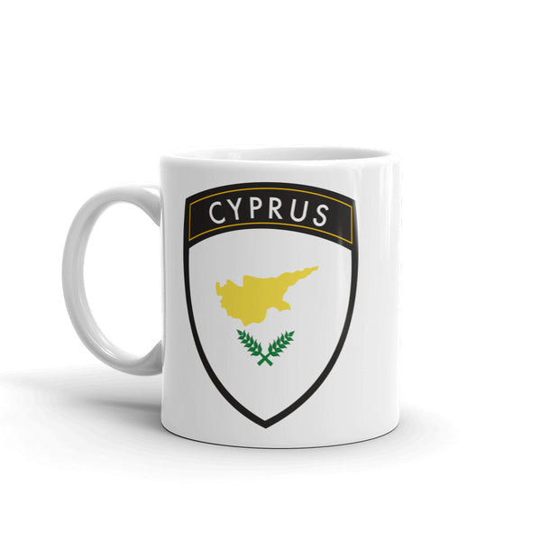 Cyprus Badge High Quality 10oz Coffee Tea Mug #10421