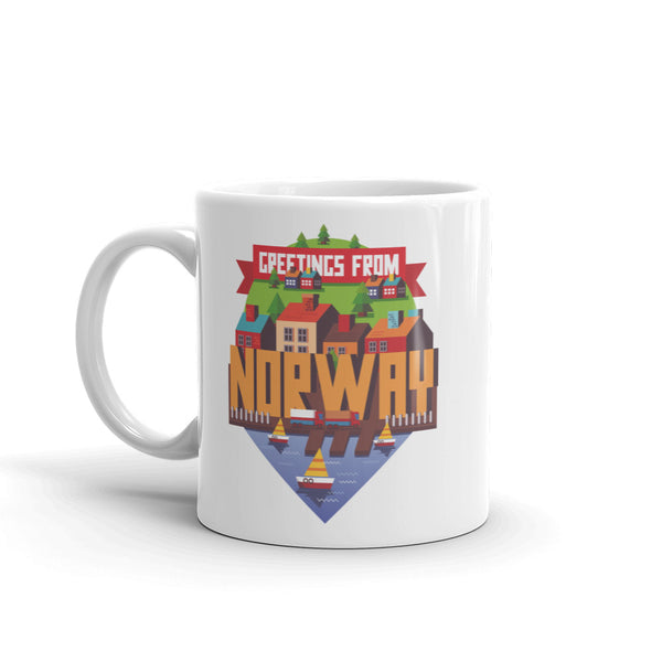 Norway Skyline High Quality 10oz Coffee Tea Mug #10429