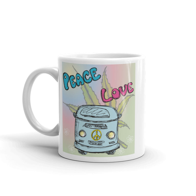 Peace Love High Quality 10oz Coffee Tea Mug