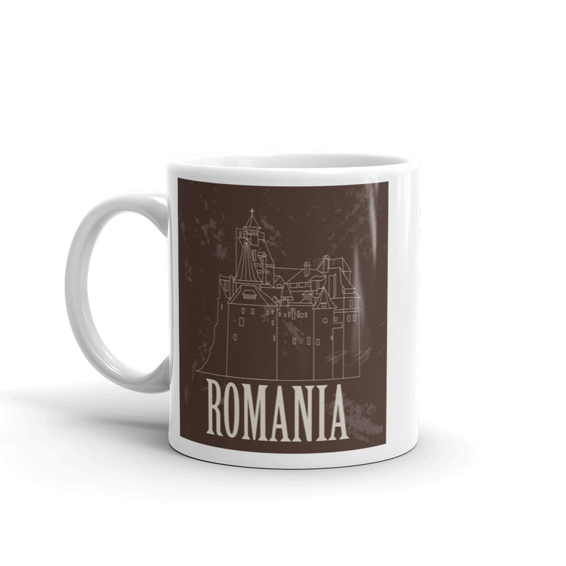 Romania High Quality 10oz Coffee Tea Mug