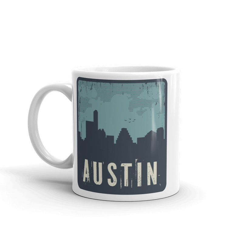 Austin Skyline High Quality 10oz Coffee Tea Mug