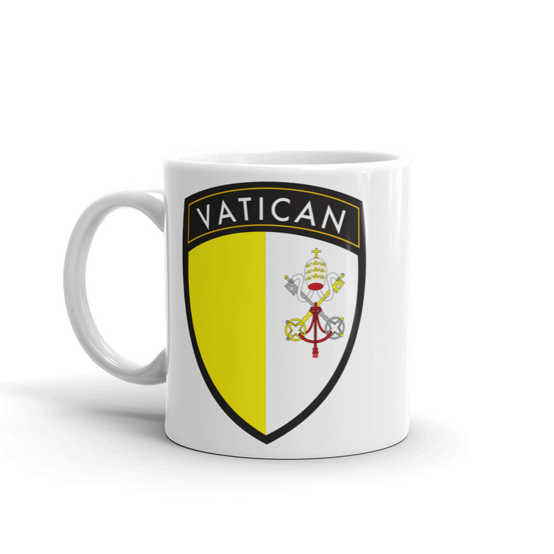 Vatican Flag Design High Quality 10oz Coffee Tea Mug