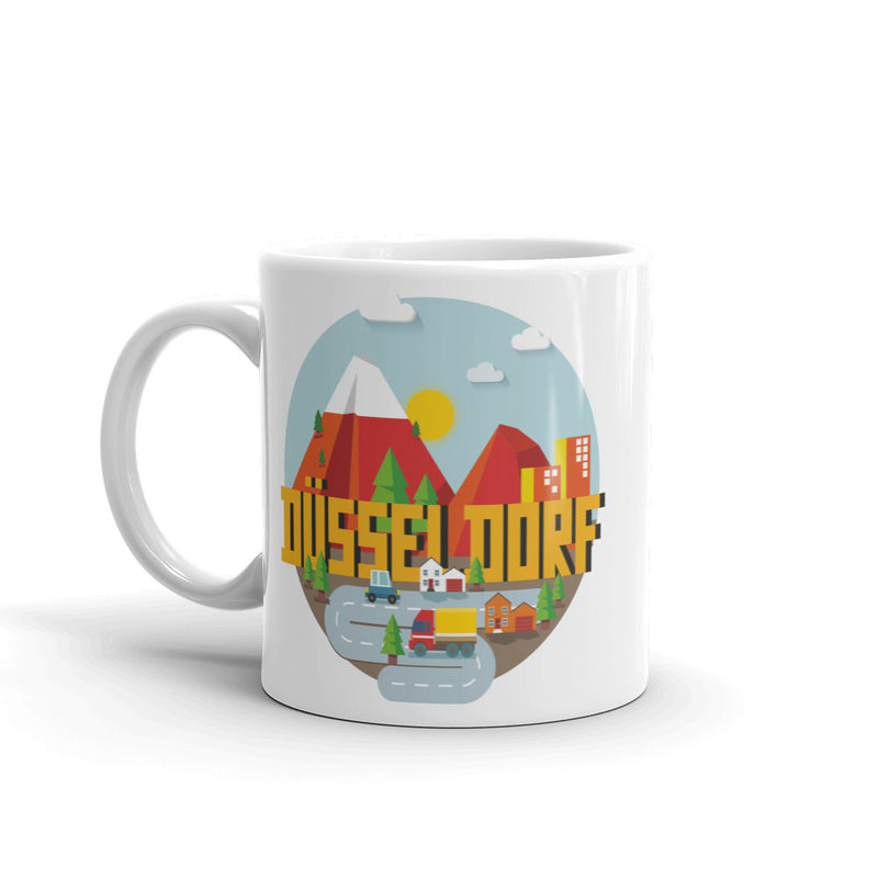 Dusseldorf Skyskape High Quality 10oz Coffee Tea Mug