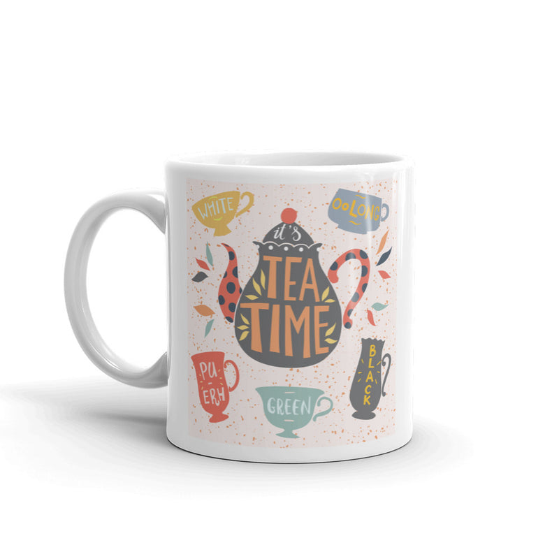 Tea Time High Quality 10oz Coffee Tea Mug