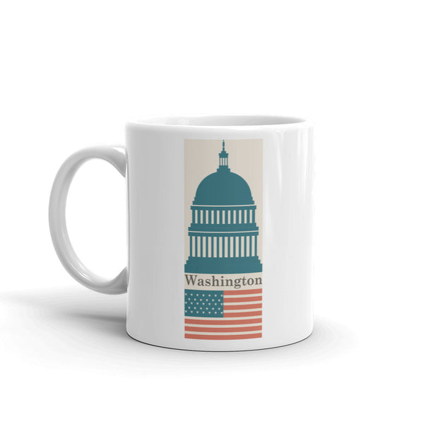 Washington USA High Quality 10oz Coffee Tea Mug #10722