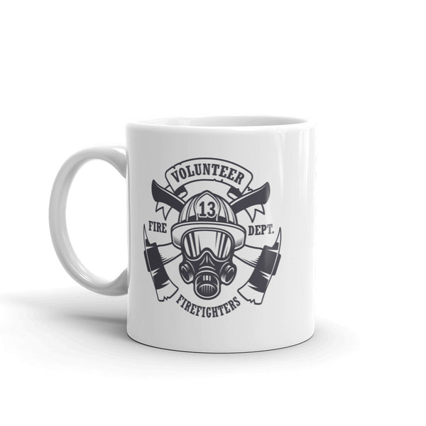 Volunteer Firefighters High Quality 10oz Coffee Tea Mug #10758