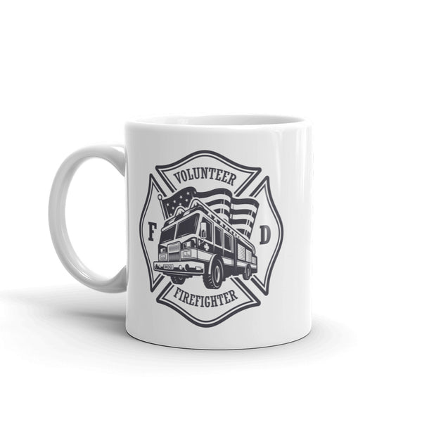 Volunteer Firefighters High Quality 10oz Coffee Tea Mug #10760