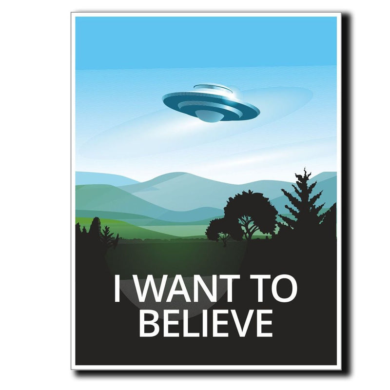 2 x UFO Alien X-Files Area 51 Vinyl Sticker