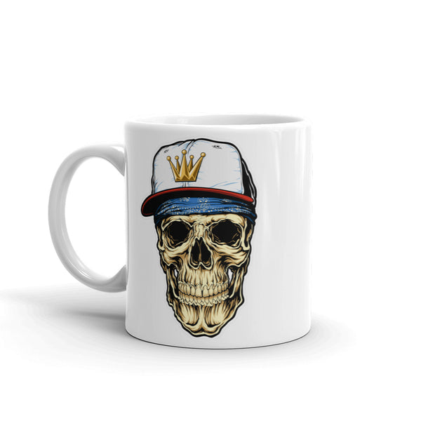 Skull Snap Back High Quality 10oz Coffee Tea Mug #4075