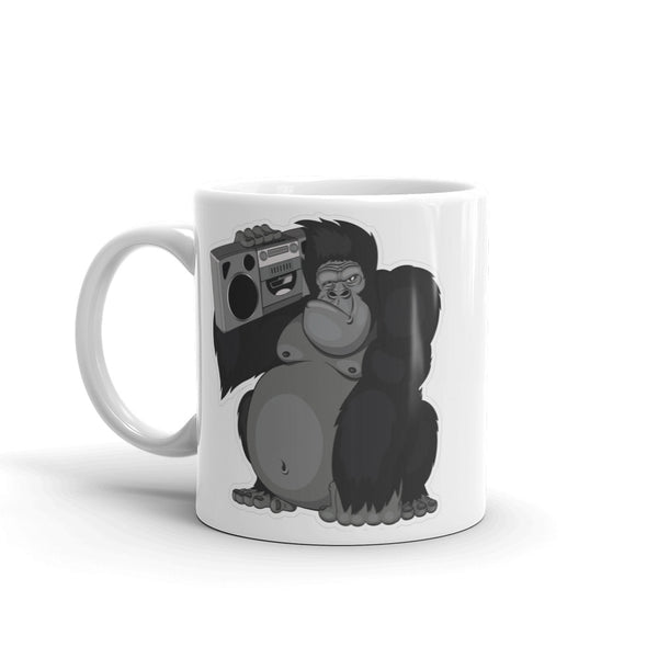 Gorilla Stereo DJ Music High Quality 10oz Coffee Tea Mug #4097
