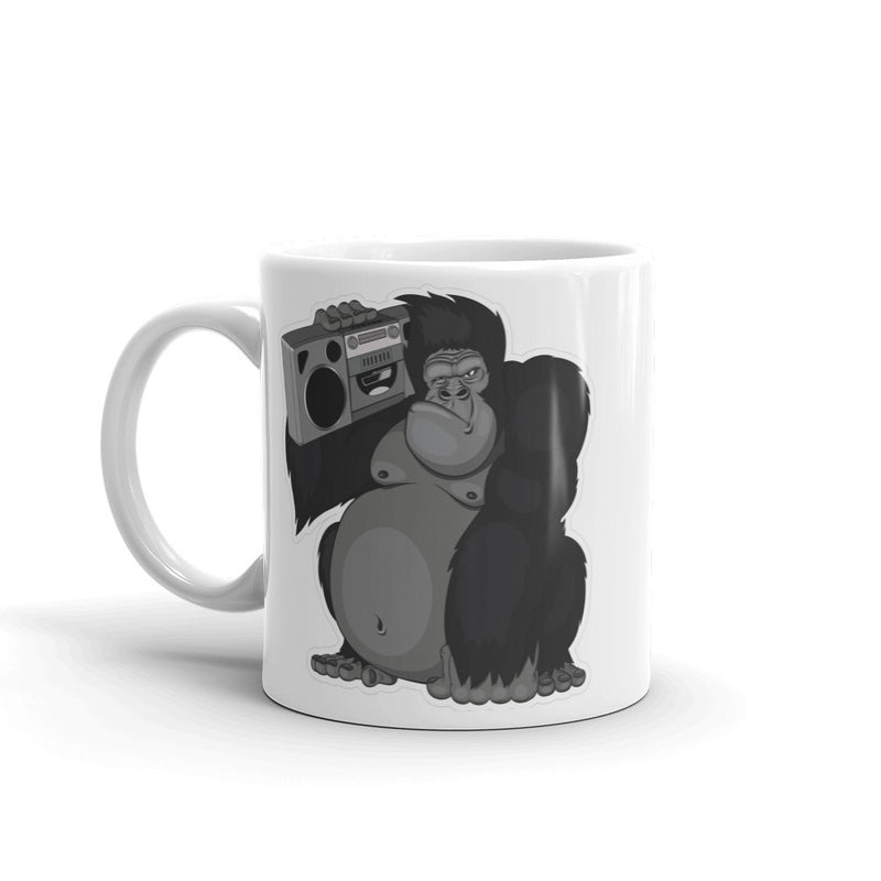 Gorilla Stereo DJ Music High Quality 10oz Coffee Tea Mug
