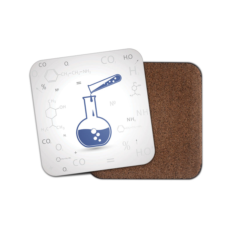 Chemistry Breaking Bad Cork Backed Drinks Coaster for Tea & Coffee