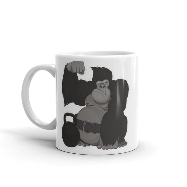 Exercise Gorilla & Kettle Bell High Quality 10oz Coffee Tea Mug #4138