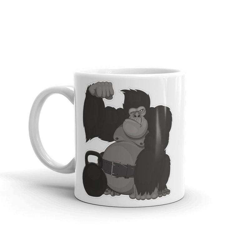 Exercise Gorilla & Kettle Bell High Quality 10oz Coffee Tea Mug