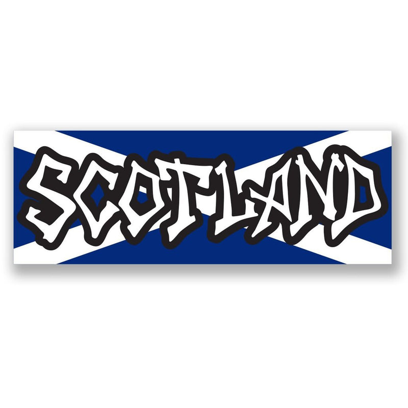 2 x Scotland Flag Vinyl Sticker