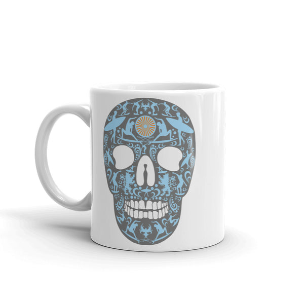 Surf Sugar Skull High Quality 10oz Coffee Tea Mug #4149