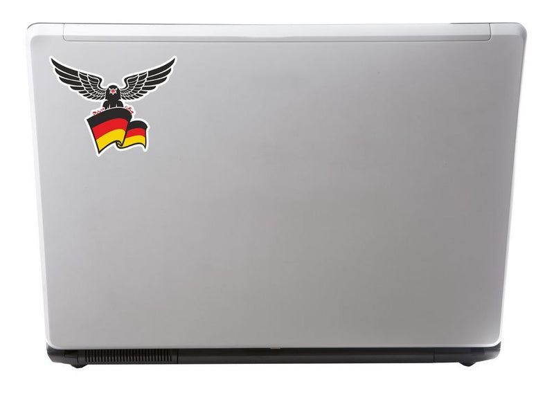 2 x German Eagle Crest Vinyl Sticker