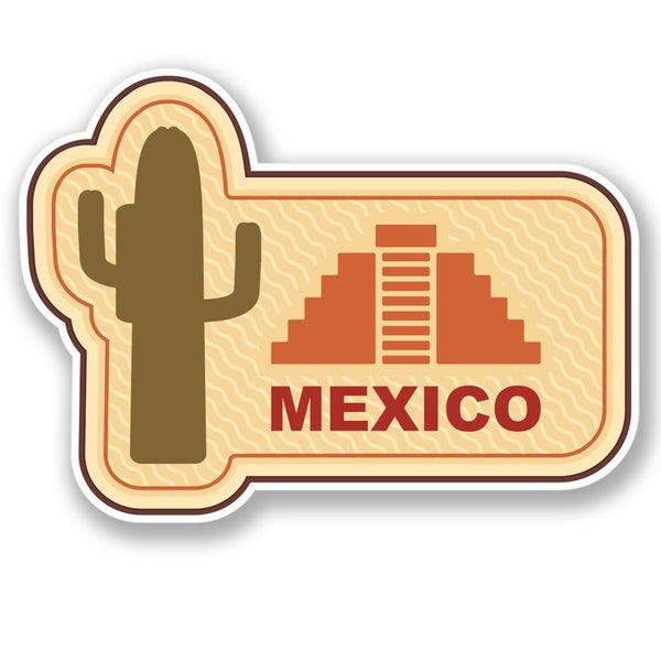 2 x Mexico Vinyl Sticker #4205