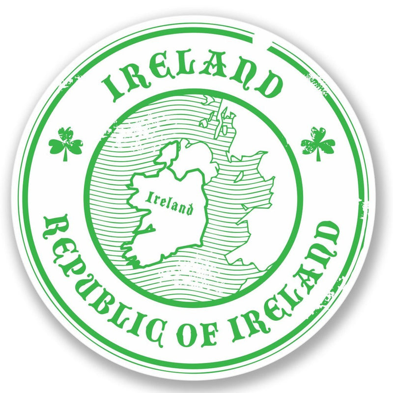 2 x Republic of Ireland Vinyl Sticker
