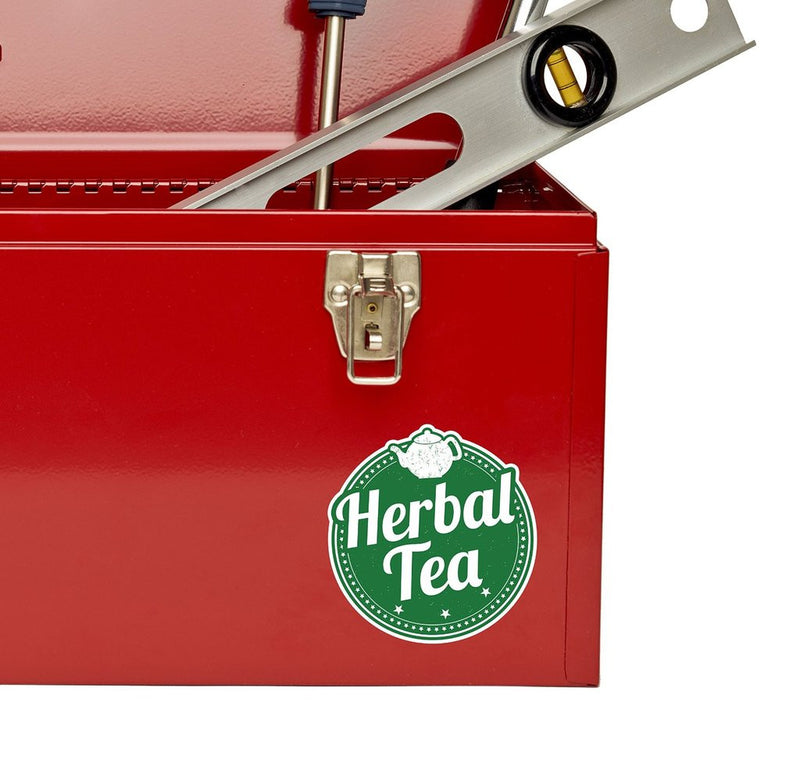 2 x Herbal Tea Vinyl Sticker