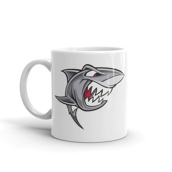 Angry Shark High Quality 10oz Coffee Tea Mug #4249