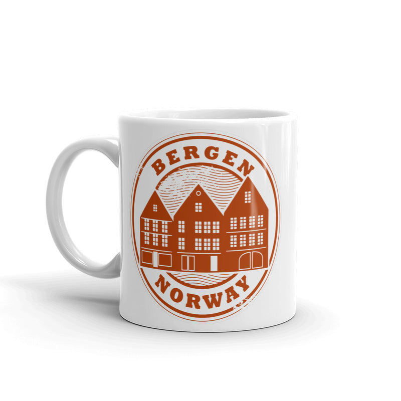 Bergen Norway High Quality 10oz Coffee Tea Mug