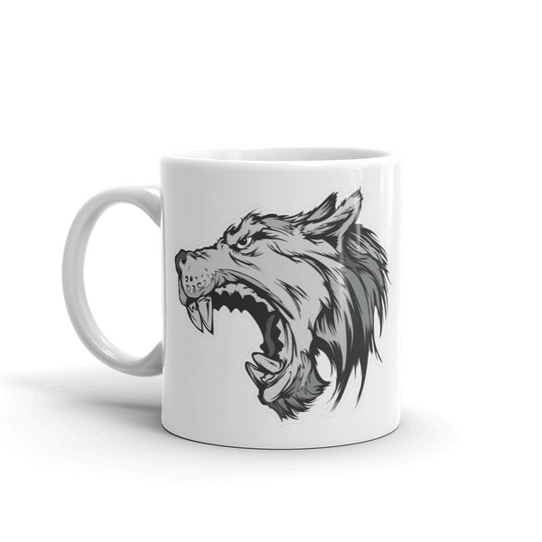 Angry Wolf High Quality 10oz Coffee Tea Mug #4259