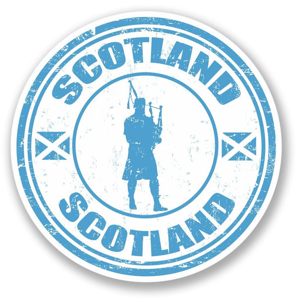 2 x Scotland Vinyl Sticker #4275
