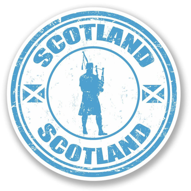 2 x Scotland Vinyl Sticker