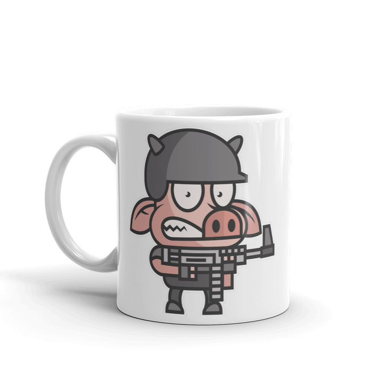 Army Pig High Quality 10oz Coffee Tea Mug