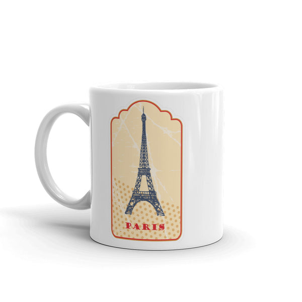 Paris France High Quality 10oz Coffee Tea Mug #4331