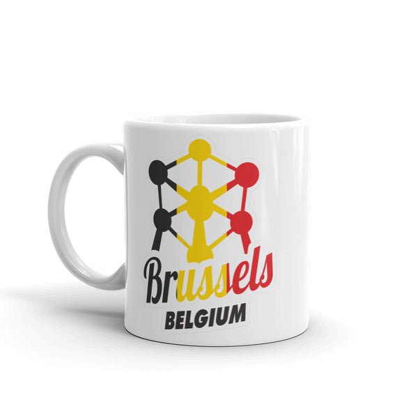Brussels Belgium High Quality 10oz Coffee Tea Mug #4347