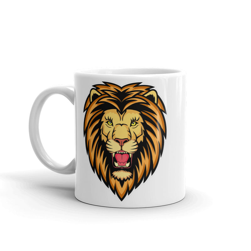 Angry Lion High Quality 10oz Coffee Tea Mug
