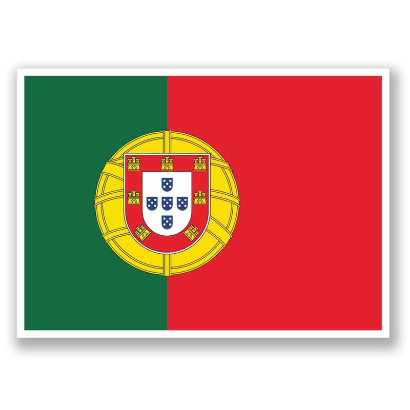 2 x Portugal Lisbon Vinyl Sticker