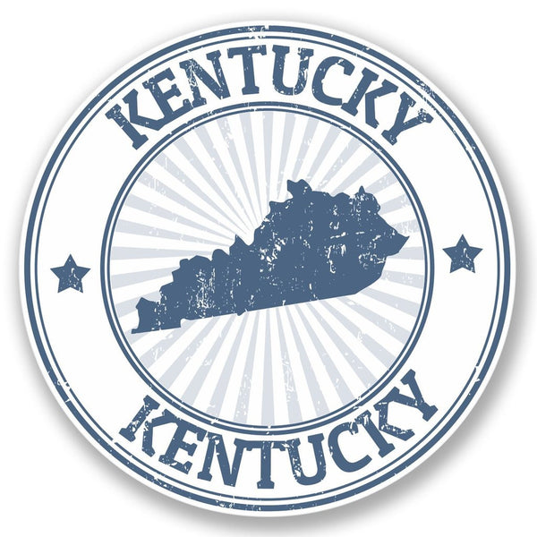 2 x Kentucky Vinyl Sticker #4388